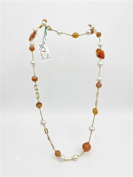 Collana Sicylui Donna in Pietre dure ART1473CO46 - ART1473CO46
